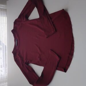 Bershka Ribber long sleeve tee XS